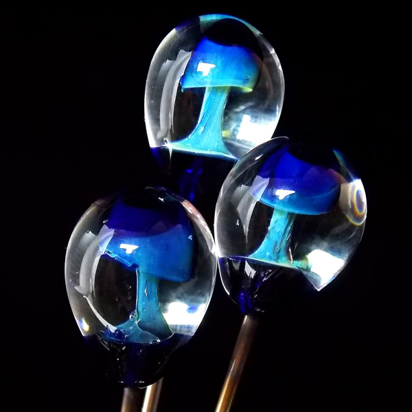 Blue Mushroom Dabbers