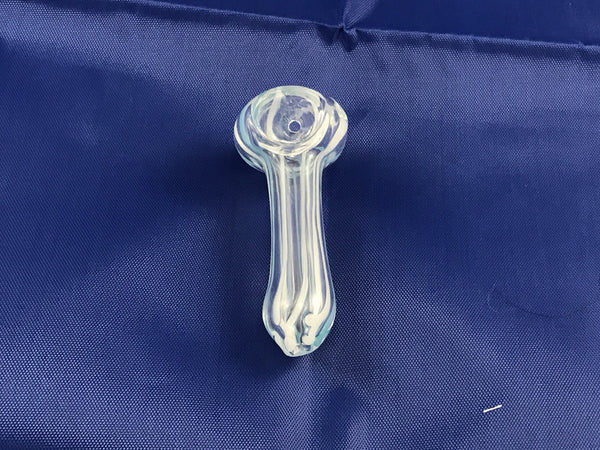 2.5" Mini Striped Glass Pipe