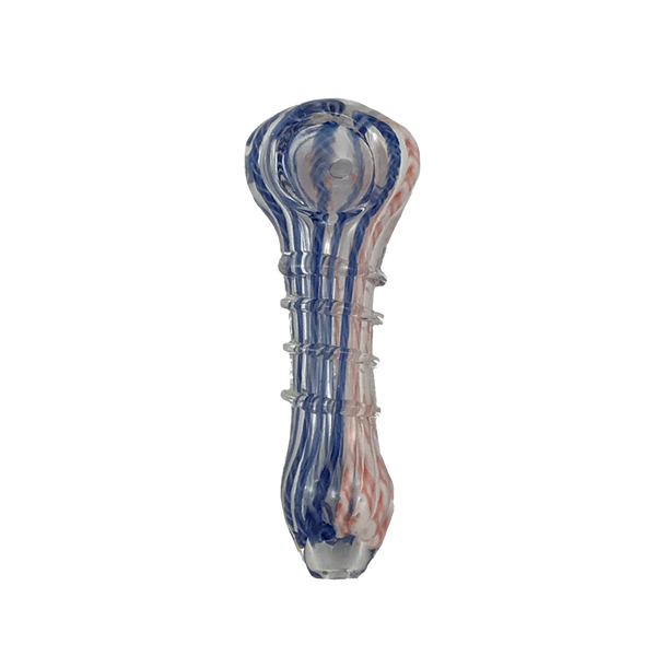 4" Spiral Glass Pipe