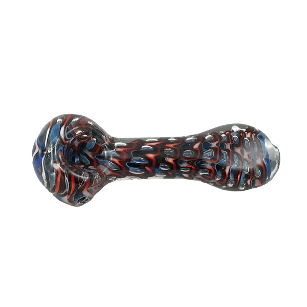 4.5" Fat Spiral Glass Pipe
