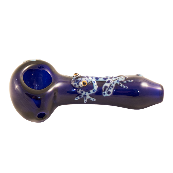 3.5" Blue Gecko Hand Pipe