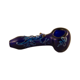 3.5" Blue Gecko Hand Pipe