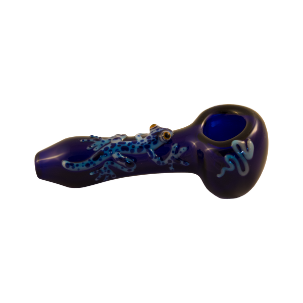 3.5" Blue Gecko Hand Pipe