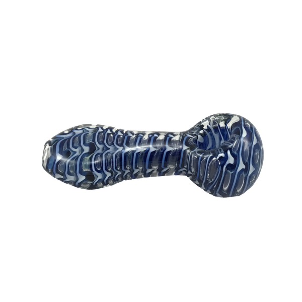 4.5" Fat Spiral Glass Pipe