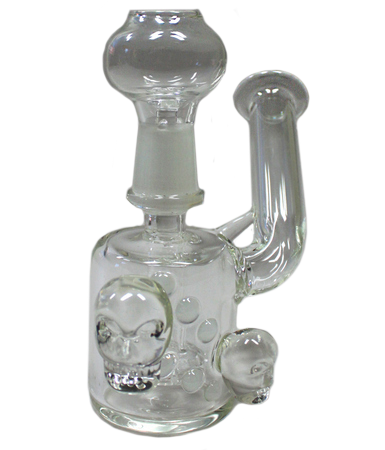 4.5 Inch Skull Dab Rig with Showerhead Diffuser
